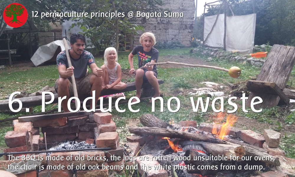Permaculture principle 6: Produce No Waste