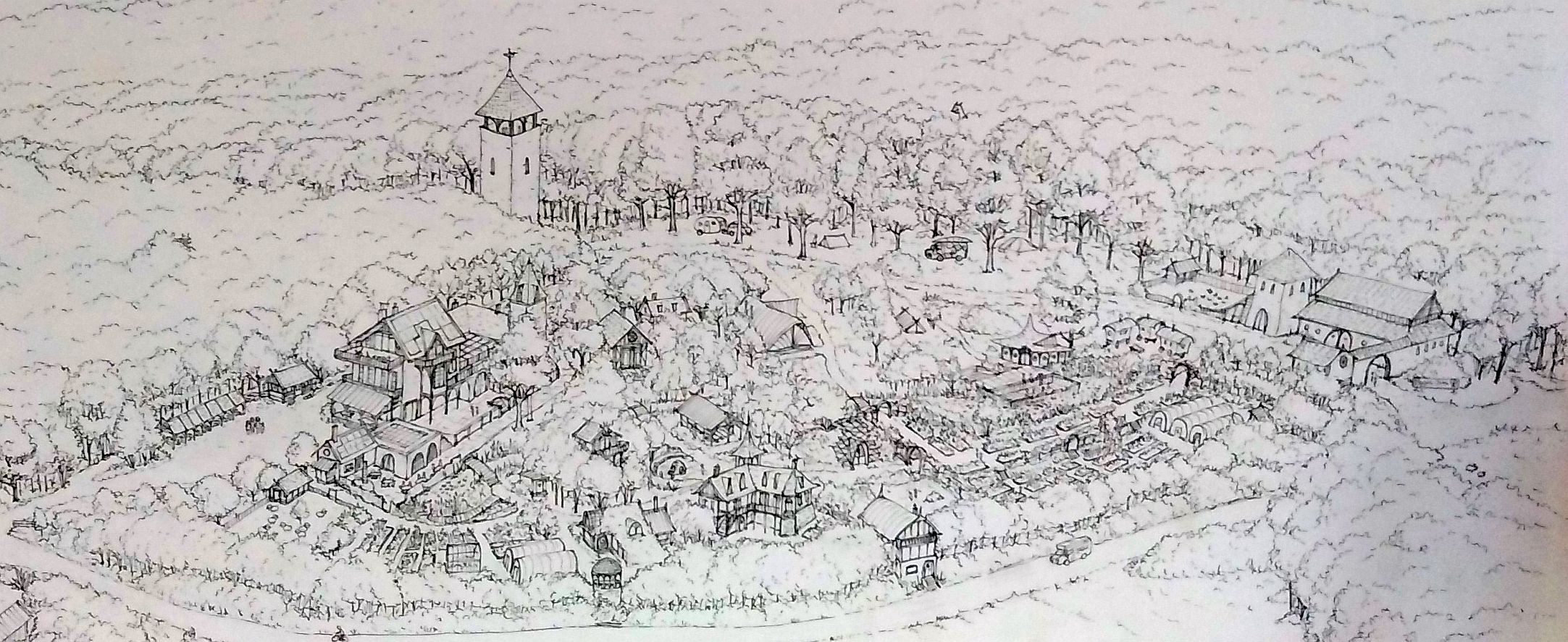 Future village of Bogata Suma