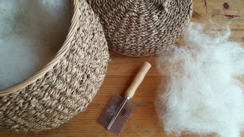 Combing wool
